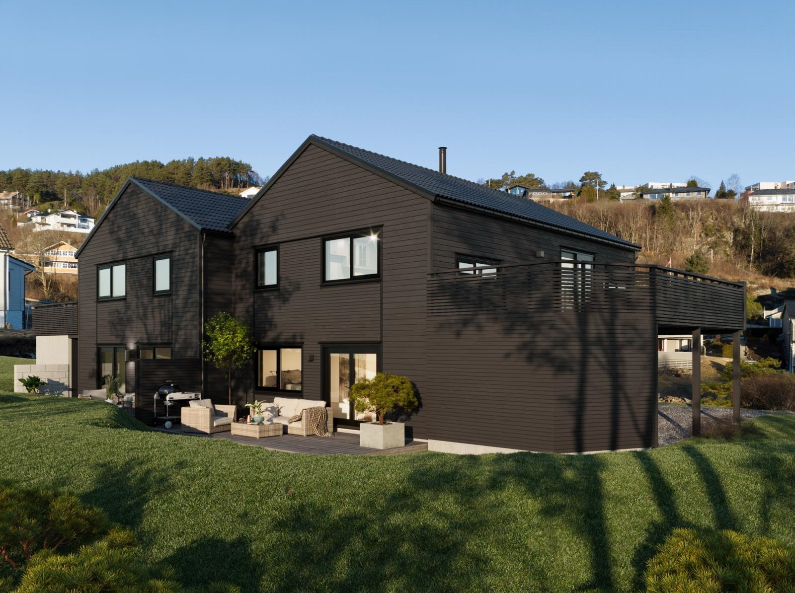 Tomannbolig i Haukedalen.