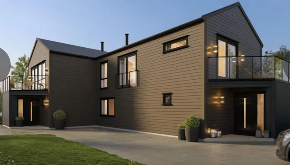 Tomannsbolig, illustrasjon.